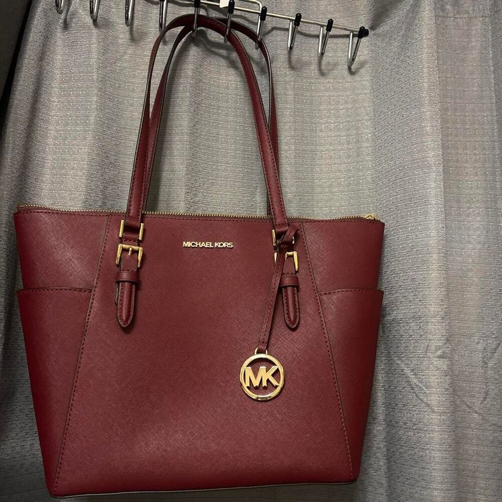 Michael-kors Women's Burgundy and Red Bag